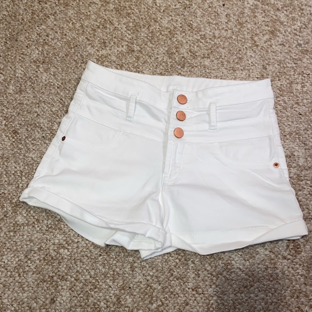 White shorts